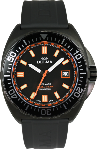 Delma Shell Star Black Tag 44501.670.6.031 (Pre-owned)