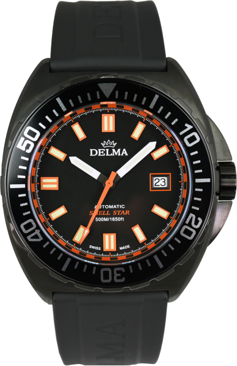 Delma Shell Star Black Tag 44501.670.6.031 (Pre-owned)