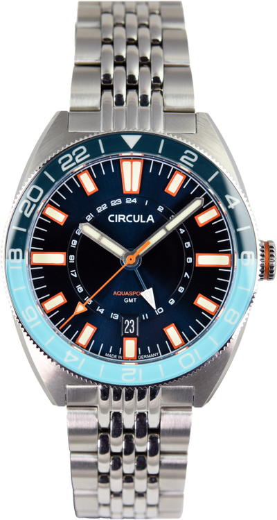 Circula AquaSport GMT Blue (Pre-owned)