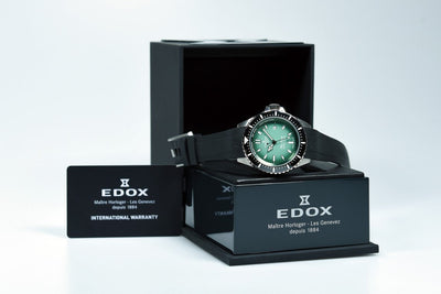 Edox Skydiver Neptunian Automatic 80120 3NCA VDN (Pre-owned)