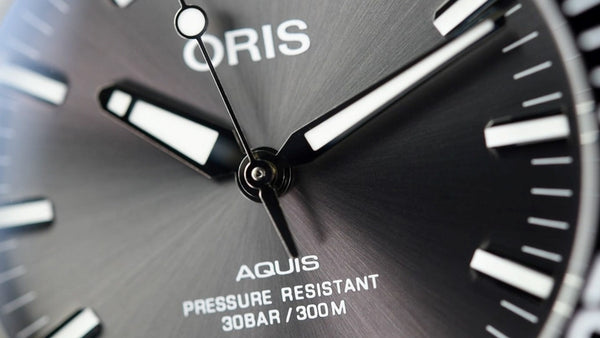 Oris Aquis Titanium Date 01 733 7730 7153-07 8 24 15PEB (Pre-owned)