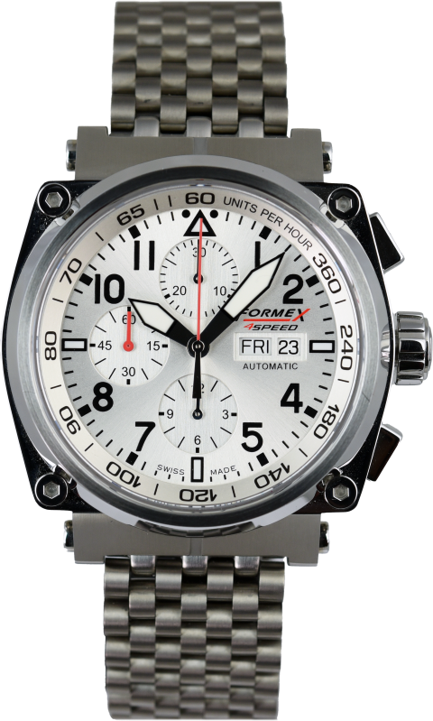 Formex Pilot Automatic Chronograph Silver (Pre-owned)