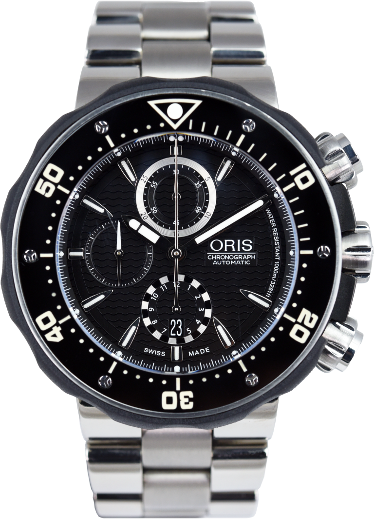 Oris ProDiver Chronograph 01 774 7683 7154-Set (Pre-owned)