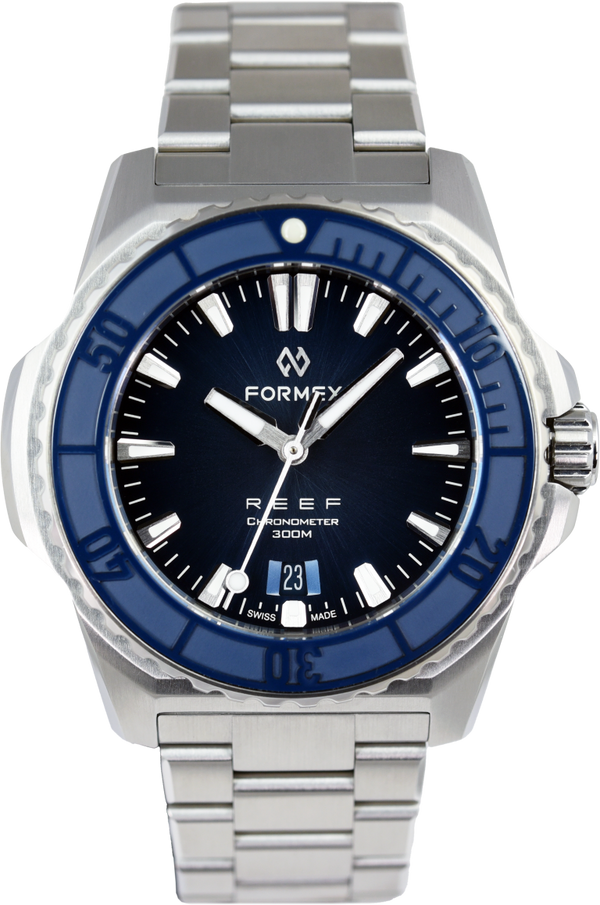 Formex REEF Automatic Chronometer 300m Blue Steel (Pre-owned)