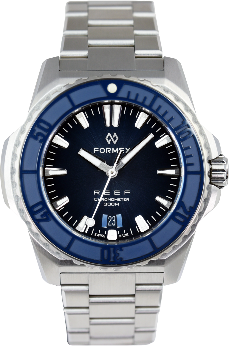 Formex REEF Automatic Chronometer 300m Blue Steel (Pre-owned)