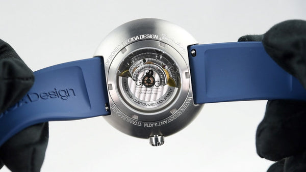 CIGA Design Mechanical Watch Series U Blue Planet TI (Pre-owned)