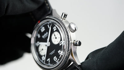 Hanhart Pioneer 417 ES Flyback Reverse Panda 42 (Pre-owned)