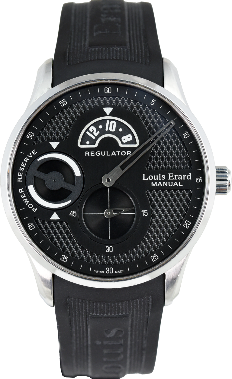 Louis Erard 1931 Regulator Black 54209AS12.BDE03 (Pre-owned)