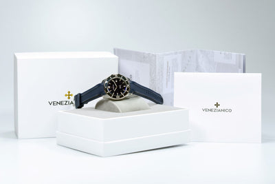 Venezianico Nereide Aventurine Dial Tungsten Bezel 4521550 (Pre-owned)