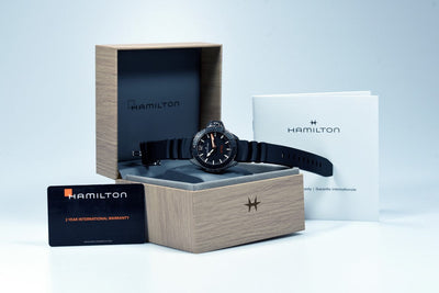 Hamilton Khaki Navy Frogman Automatic H77455330 (Pre-owned)