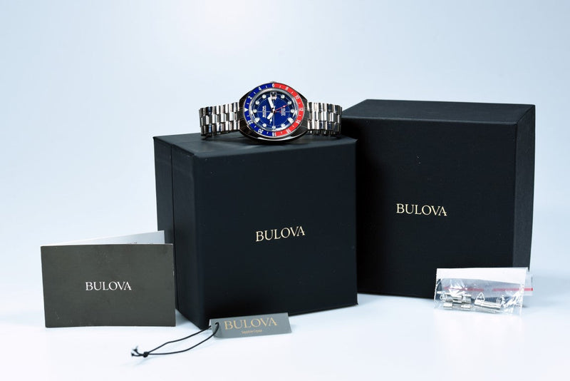 Bulova Archive Series 96B405 Oceanographer GMT Pre owned SeriousWatches.eu