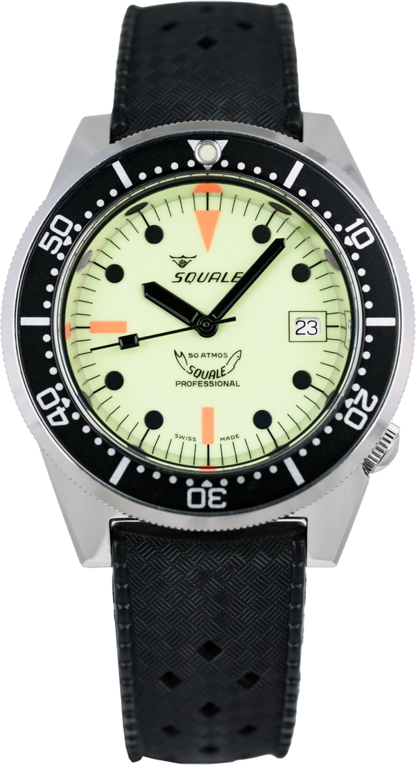 Squale 50 Atmos Full Lume 1521-026/A 1521FULL.HT (Pre-owned)