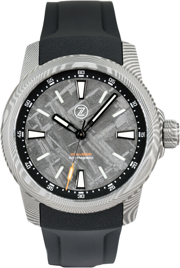 Zelos Aurora Field 38mm Ti Damascus (Pre-owned)