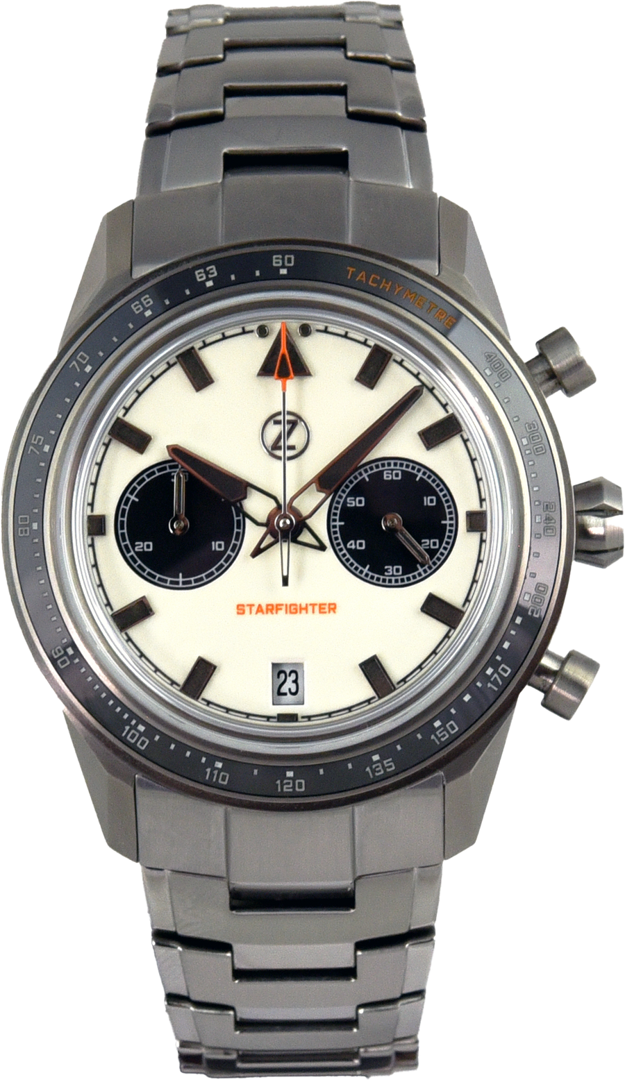 Zelos Starfighter Chronograph Frost (Pre-owned)