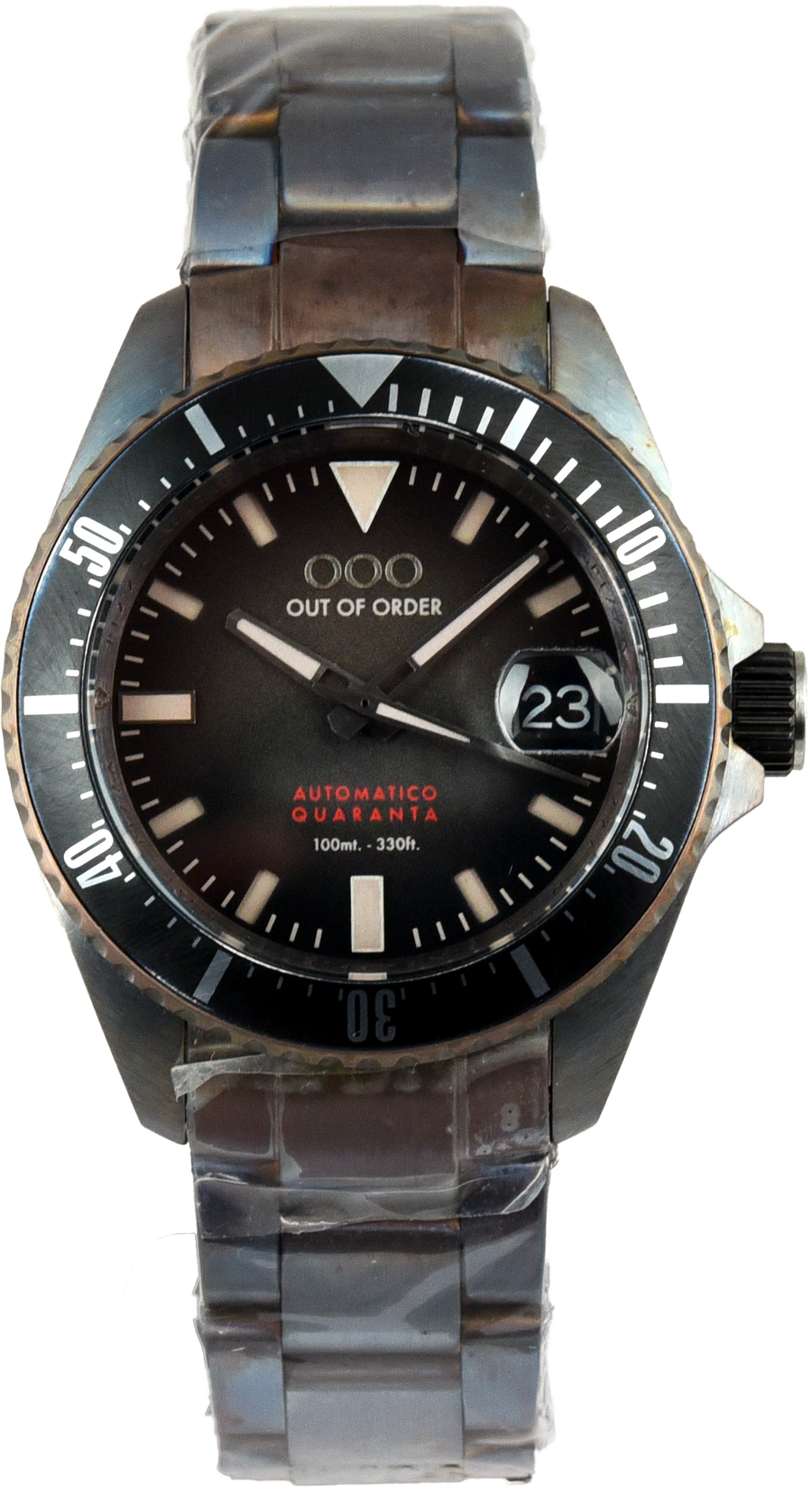 Out of Order Black Automatico Quaranta (Pre-owned)