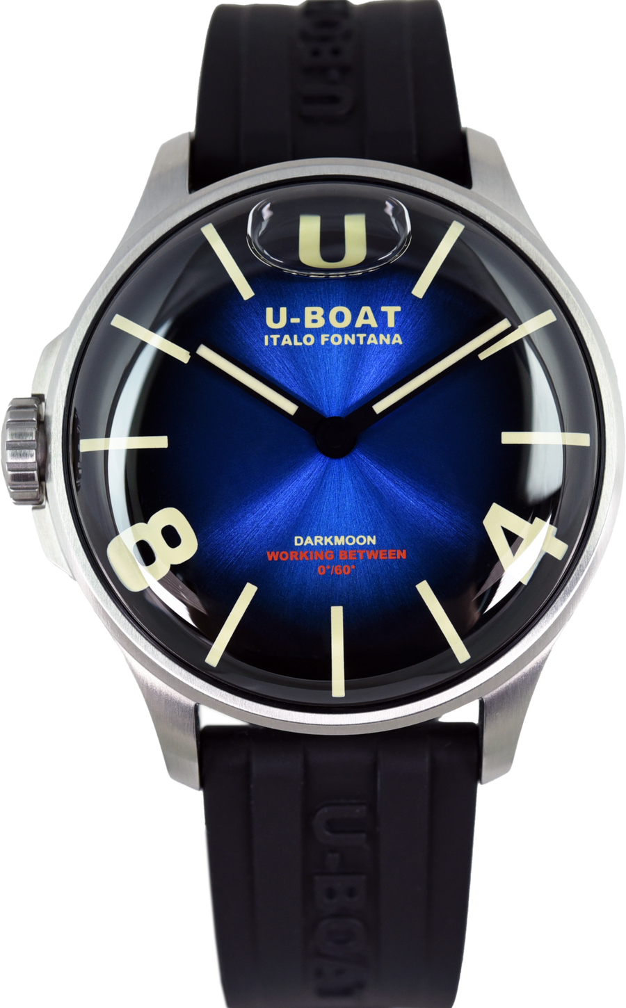 U-Boat Darkmoon 44mm Blue SS 8704/C (Pre-owned)