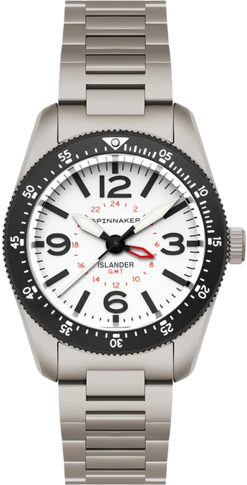 Spinnaker x Islander Croft 39mm Tactical GMT Pure Essence SP-5193-LIW44