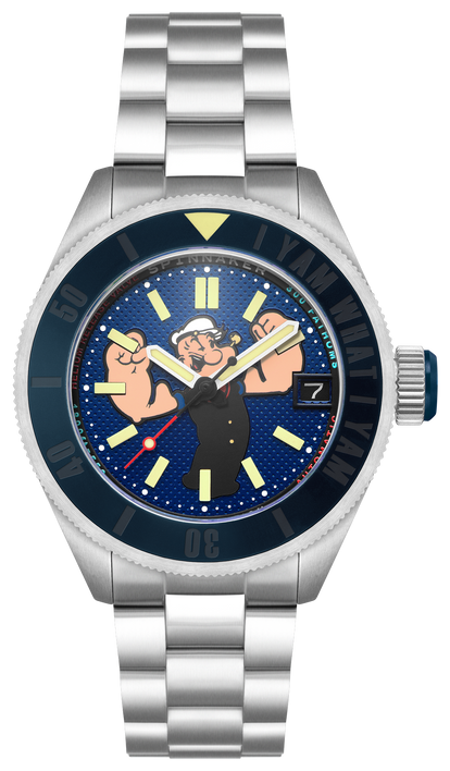 Spinnaker Piccard Buoy Blue Popeye Forearm Fury Limited Edition SP-5173-22