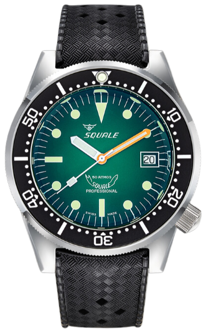 Squale 50 Atmos Green 1521 1521PROFGR.HT