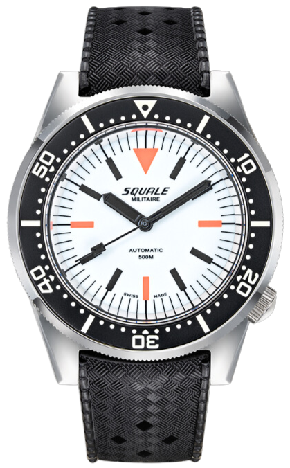 Squale 50 Atmos White Lume Militaire 1521 1521FUMIWT.HT