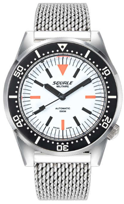 Squale 50 Atmos White Lume Militaire 1521 1521FUMIWT.ME20