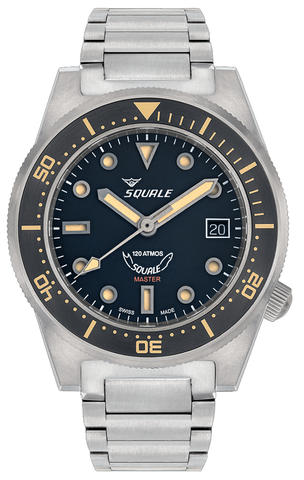 Squale Master Titanium 120 ATM MASTIBKBK.TI20