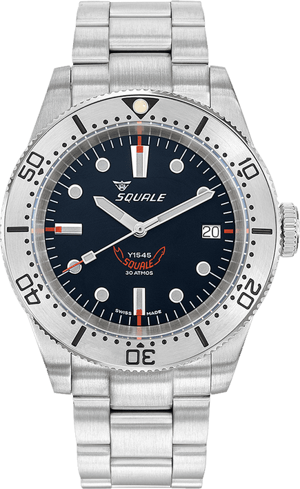Squale 1545 Steel Black 1545SSBK.AC