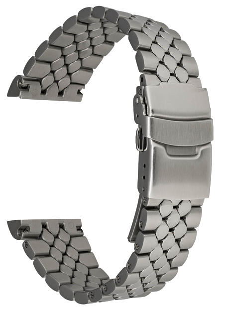 Islander Watch 22mm Brushed and Polished Bracelet for Seiko 5KX 42.5mm Watch #BRAC-129