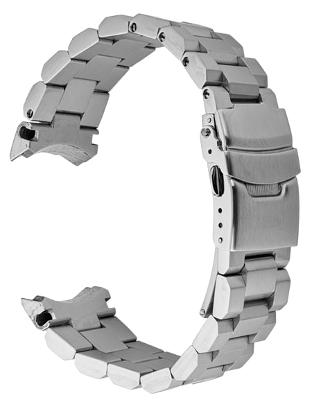 Islander Watch 20mm Brushed 3-Link Bracelet for Seiko 42mm Samurai #BRAC-133