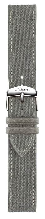 Sinn Canvas Alcantara Strap Grey 20mm