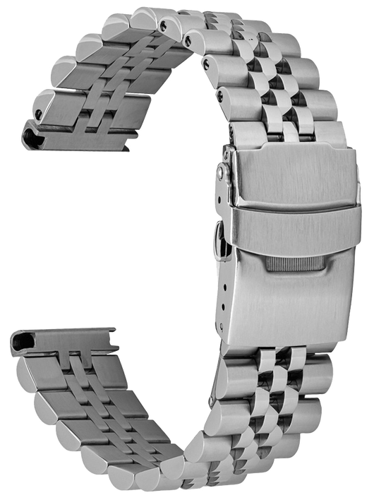 Islander Watch 22mm Brushed and Polished Universal Fit Bracelet #BRAC-30