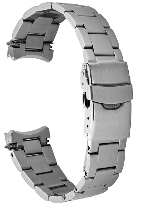 Islander Watch 20mm Brushed Bracelet for Seiko 42.8mm Solar Dive #BRAC-86