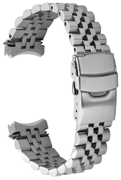 Islander Watch 20mm Brushed and Polished Bracelet for Seiko SRPGH 40mm Field Watch #BRAC-95