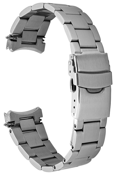 Islander Watch 21mm Brushed Bracelet for Seiko 41.4mm Speedtimer #BRAC-110