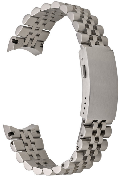 Islander Watch 20mm Brushed and Polished Bracelet for Seiko 38.5mm Cocktail Time #BRAC-122