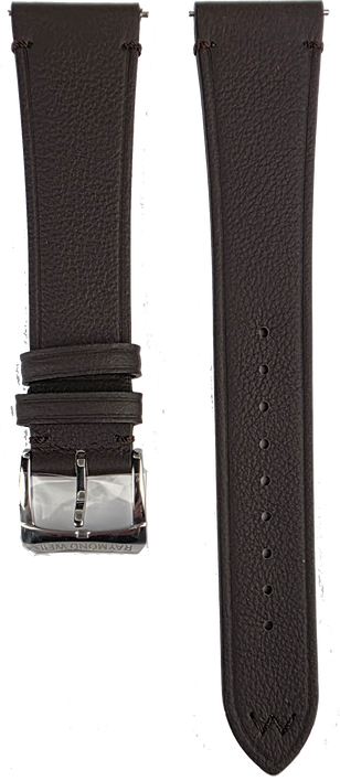 Raymond Weil 20mm Brown Leather Strap Millesime SV2002-MIL-C-6