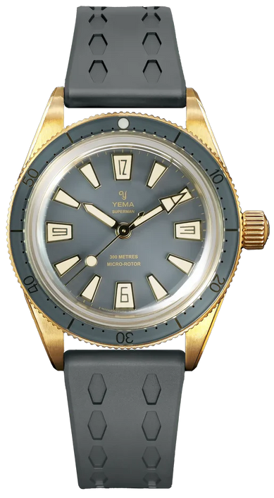 Yema Skin Diver Slim Bronze Grey CMM.20 Limited Edition 12.26.20.39.ZNL.U9