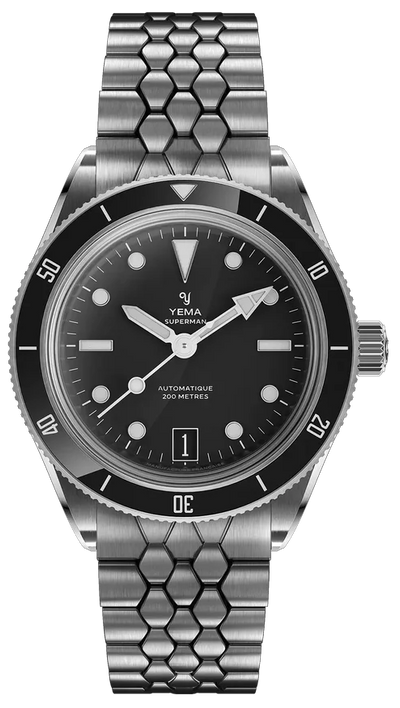 Yema Superman Dato 39.5mm Black CMM.10 12.25.11.66.SN.M2