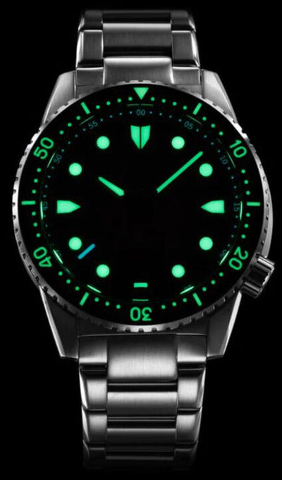 Zelos Mako Diver Hammered Orange