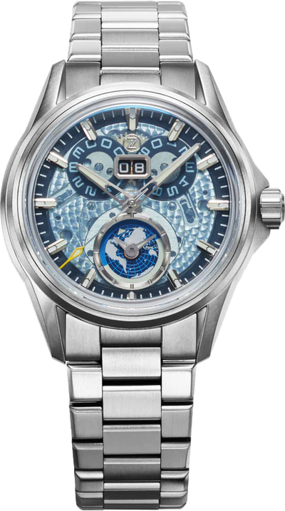 Zelos Spearfish Dual Time TI Ocean Blue