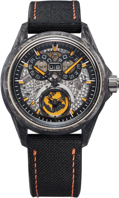 Zelos Spearfish Dual Time TI Carbon Supernova