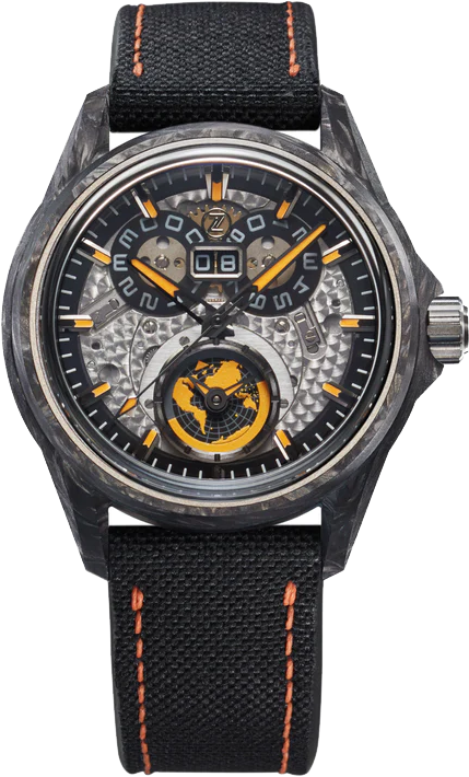 Zelos Spearfish Dual Time TI Carbon Supernova