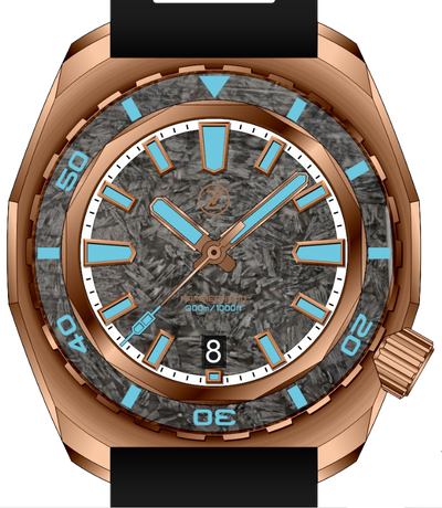 Zelos Hammerhead V3 Bronze SW Limited Edition (Nearly new)