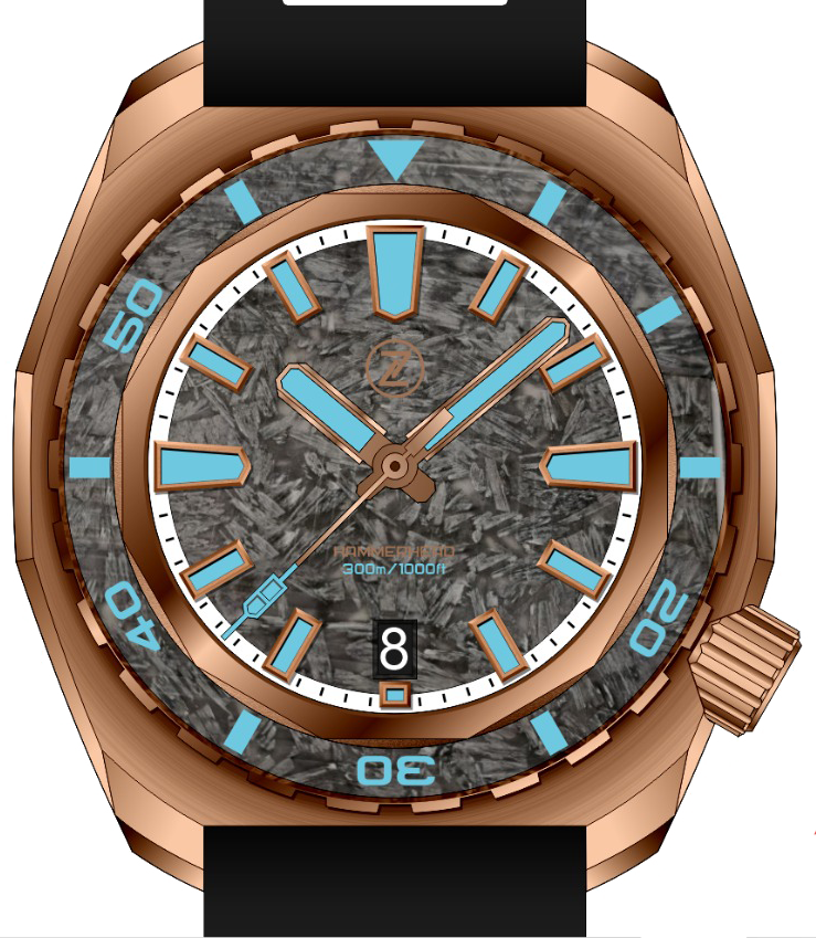 Zelos Hammerhead V3 Bronze SW Limited Edition (Nearly new)
