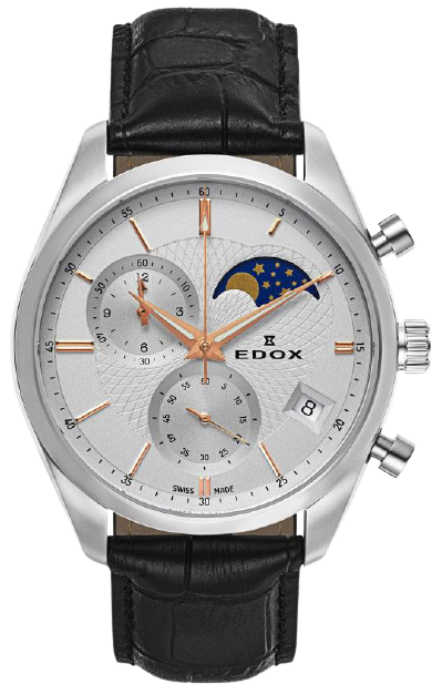 Edox Les Bemont Chronograph Moon Phase 01655 3 AIR