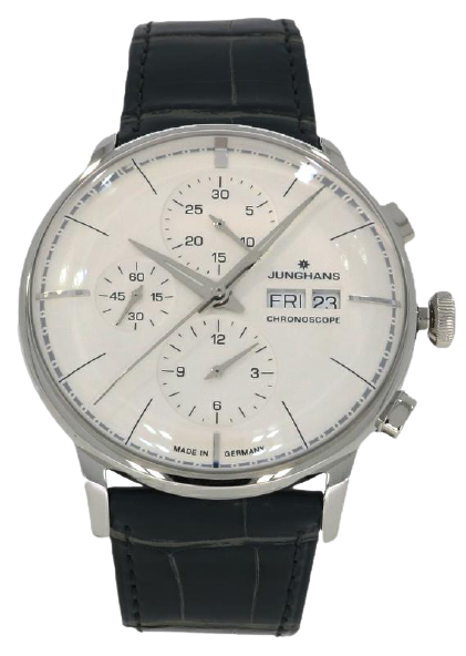 Junghans Meister Chronoscope Terrassenbau Steel Limited Edition 027/4729.01