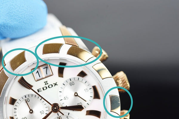 Edox 10015 357R NAIR Chronograph Big Date Royal Lady Watch (B-stock 2)