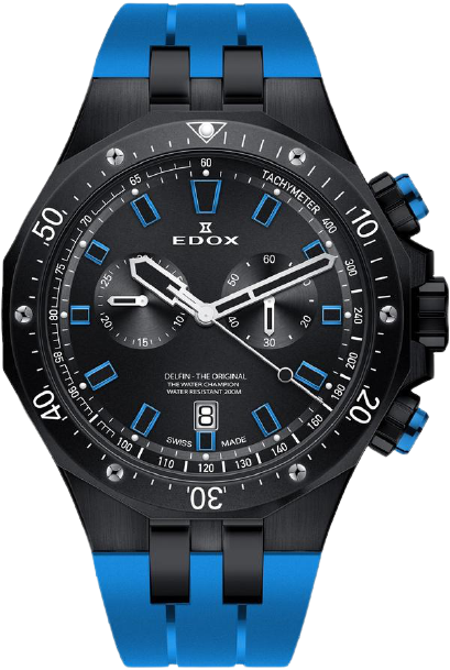 Edox Delfin Chronograph 10109 37NBUCA NIBU