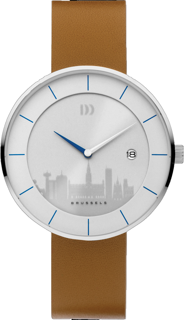 DD Studio Globe Skyline Brussels Silver/Camel 11-B1-01BRU