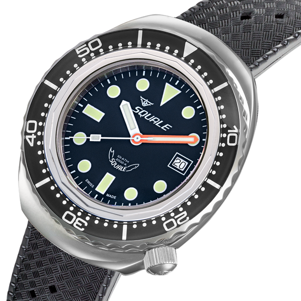 Squale 2002 101 Atmos Black Dots 2002.SS.BK.BK.HT